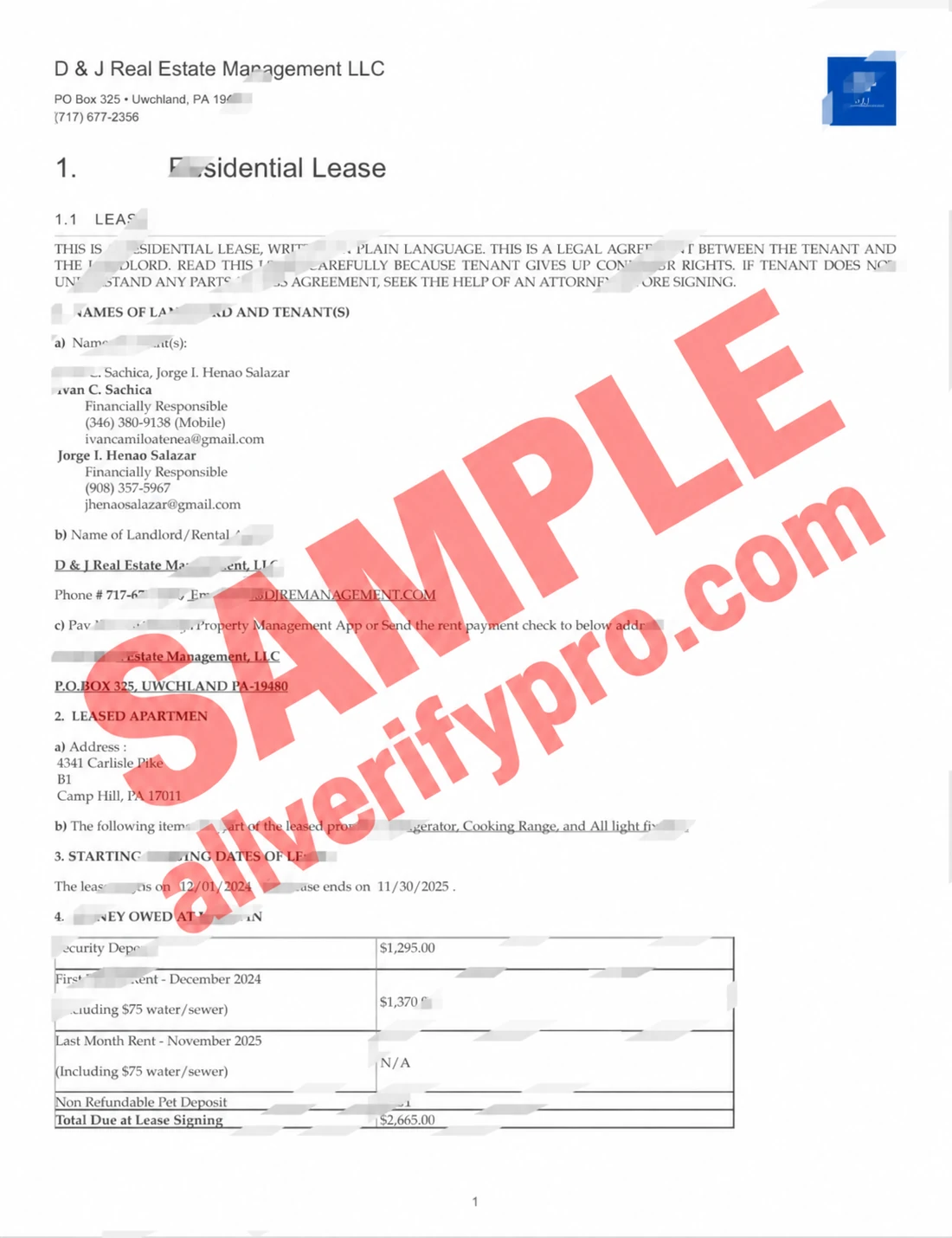 Templat Kuitansi Sewa Amerika Serikat dalam Format Word dan PDF