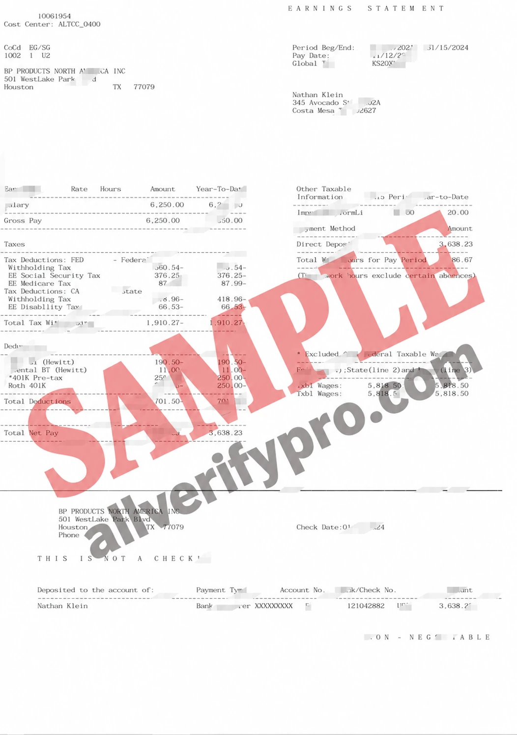 Шаблоны отчёта о прибыли BP Products North America, США, в Word и PDF (3 страницы)
